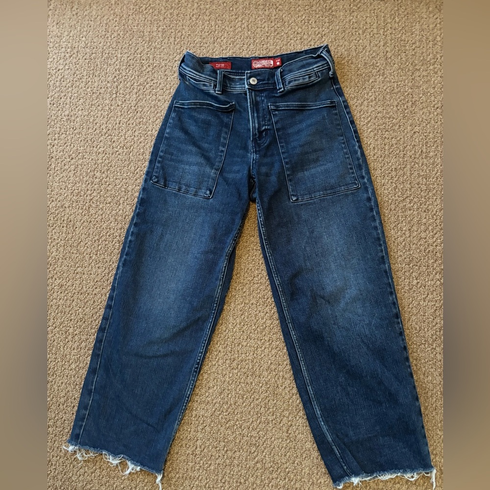 Lucky Legend Lucky Brand high waisted crop Jeans